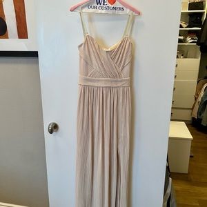 Jonathan Simkhai Rory Strapless Cross Front Gown